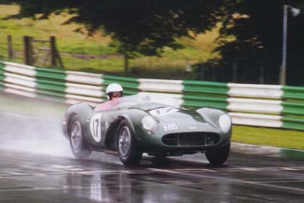 1953 Aston Martin Db3s. Martin McGlone driving the